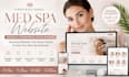 design med spa website medical spa website aesthetic clinic website