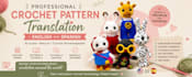 professionally translate crochet patterns