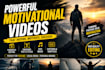 create powerful motivational videos inspired by farfromweak