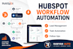 build hubspot, workflow, automation and lead management