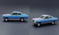 create low poly models of cars
