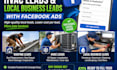 generate roofing leads, hvac leads and local business leads with facebook ads