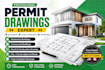 permit ready architectural, structural, and mep drawings for city permit