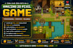 develop a professional 2d pixel art game, rpg game, metroidvania game