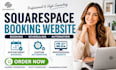 design an appointment booking website using squarespace acuity or calendly