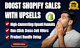 increase your shopify sales with high converting upsell and bundle system