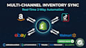 setup multi channel inventory sync for shopify amazon tiktok shop