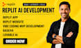 build replit ai replit app replit website vibe coding mvp development