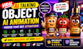 create viral 3d ai animated talking object explainer video for marketing
