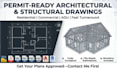 do civil and structural engineering drawings analysis with load calculations
