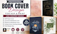 design eyecatching book cover, KDP low content cover design