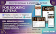 setup fresha, acuity scheduling, vagaro, gloss genius or booksy booking system