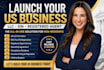 register your US llc, ein registered agent for non residents