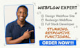 design webflow website or redesign webflow as your webflow developer
