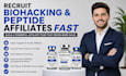 recruit biohacking and peptide affiliates fast