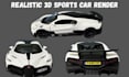 do realistic 3d car interior and exterior modelling custom render 3d car