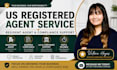 provide US registered agent service, resident agent and compliance support