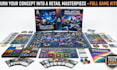 design board game, card game and tabletop game
