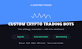 build a custom crypto trading bot for your strategy