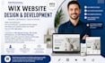 build wix website design, wix website redesign and wix