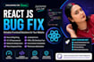 convert figma, PSD or xd to react js responsive website