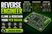 reverse engineer clone and redesign your pcb board