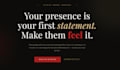 be your strategic presence advisor for high status identity