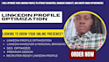 do a professional linkedin profile makeover