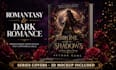 design a romantasy or dark romance book cover with 3d mockup