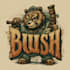design hand drawn vintage lettering with mascot