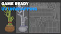 uv unwrap and optimize your 3d models