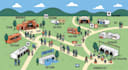 do vector map illustration and event map