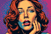 do creative pop art illustrations