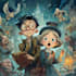 children picture book illustration, design child book