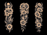 create a professional custom tattoo design