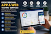 do app testing with 12 testers website review and user feedback