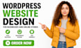 create wordpress website design, german wordpress development business website