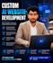 develop ai website, chatbot,web application