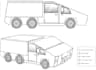 design futuristic delivery van design