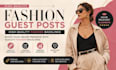 build high quality fashion backlinks