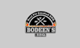 design super BBQ smokehouse restaurant logo