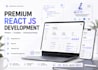 develop responsive react js frontend website