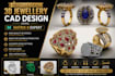 design 3d jewellery cad models using matrix 8 for production