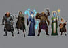 draw dnd character design and illustration