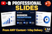 design professional powerpoint slides