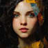 draw oil painting character with painterly detail