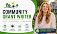 write community grant writer, housing grant proposal, local development grants