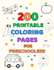 design etsy printable coloring books and activity worksheets