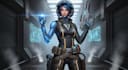 sci fi character illustration or sci fi character