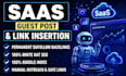 provide saas backlinks and link insertion on high da saas sites